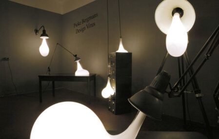PIeke Bergmans glass lamps light blub