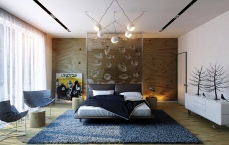 Creative DIY headboard idea for bedrooms