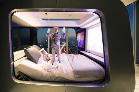 Futuristic HiCan Smart Bed