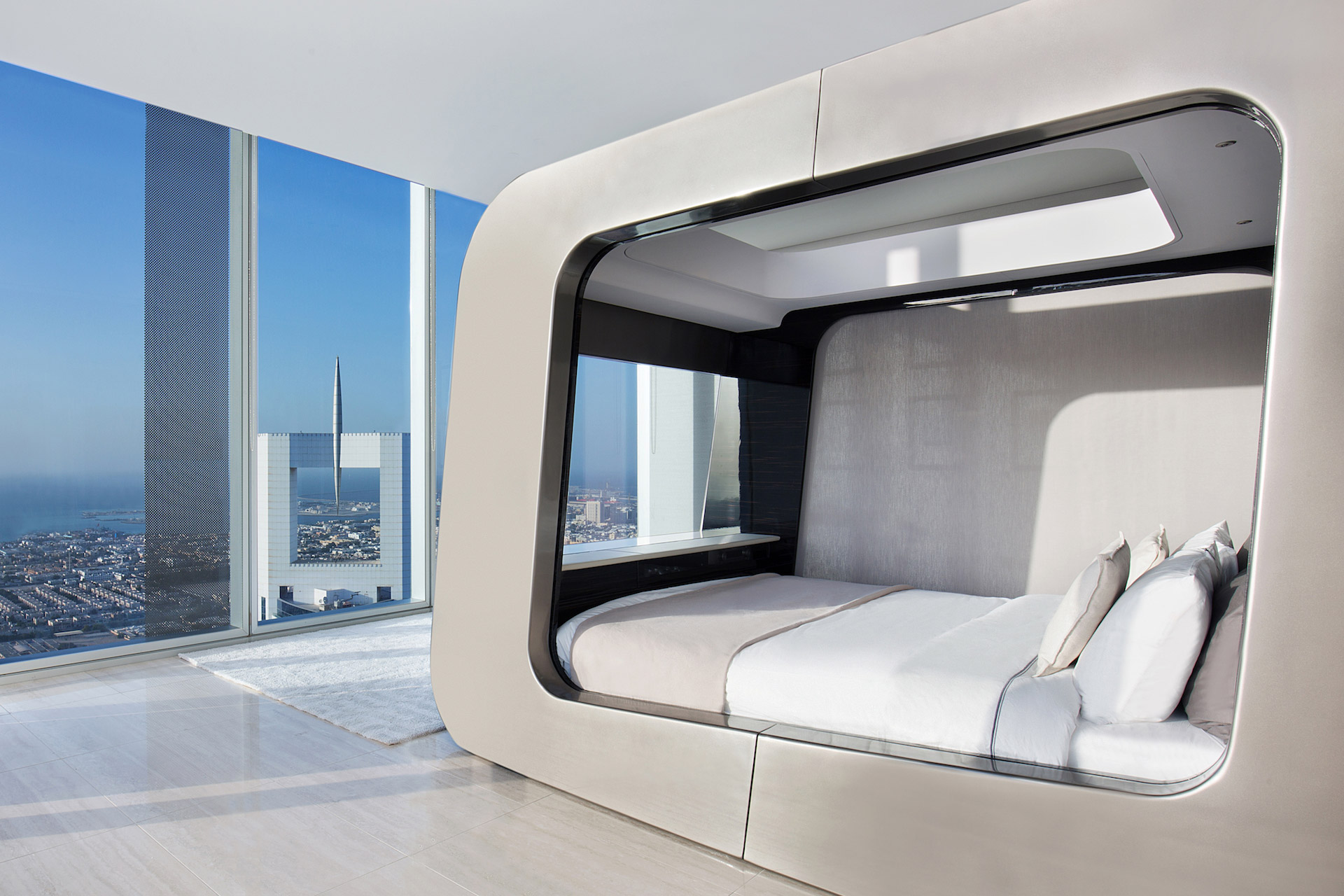 HiCan modern smart bed design