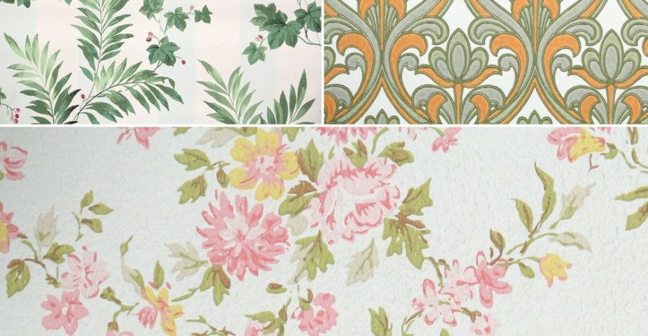Vintage wallpaper collection
