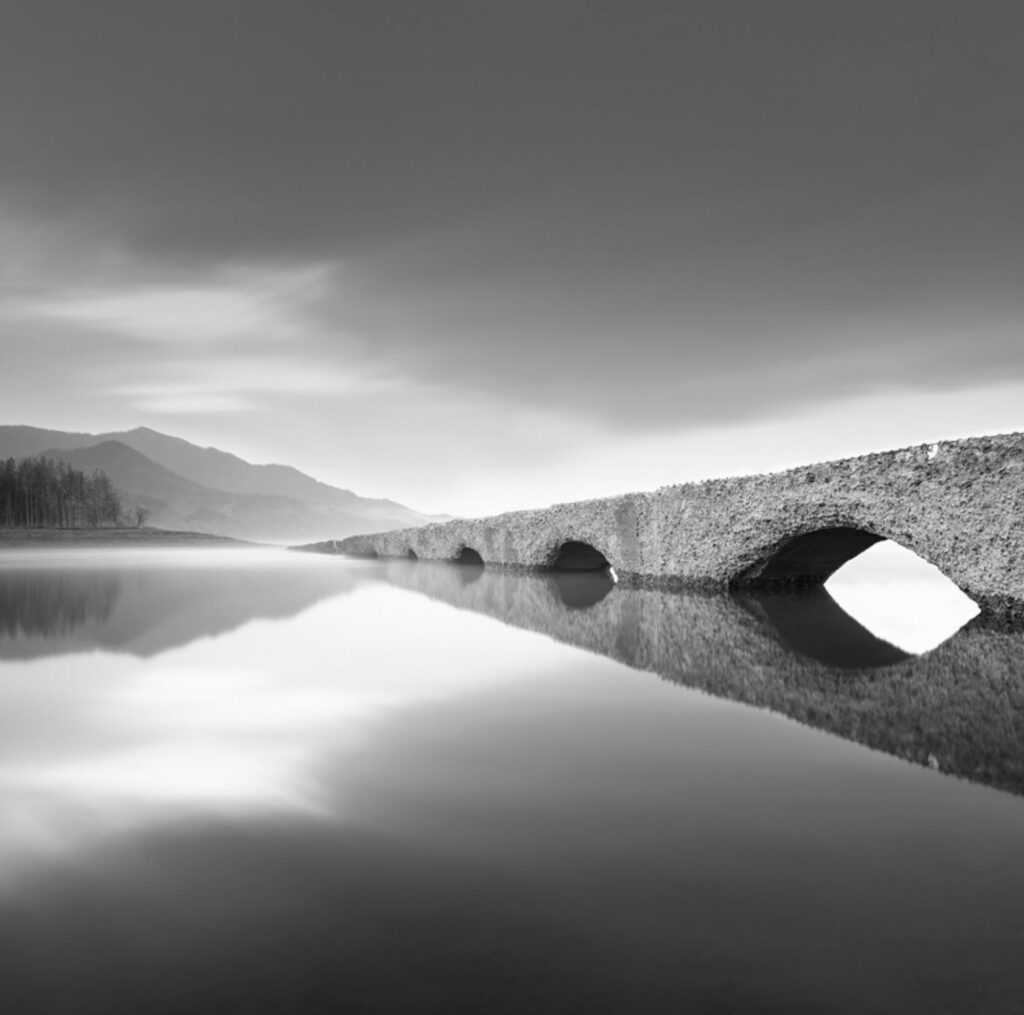 Nowhere photo series isolated places bridge