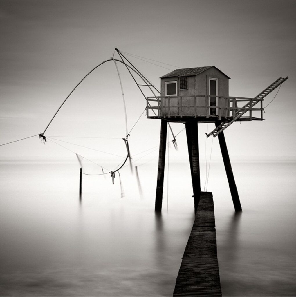 Nowhere photo series isolated places fishing shack