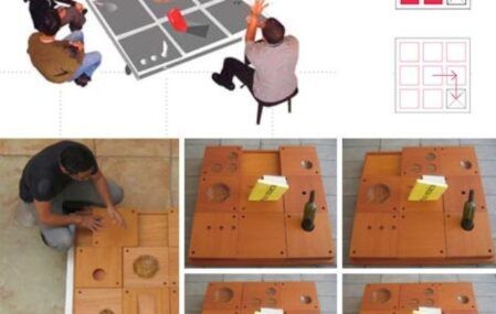multifunctional moving tabletop