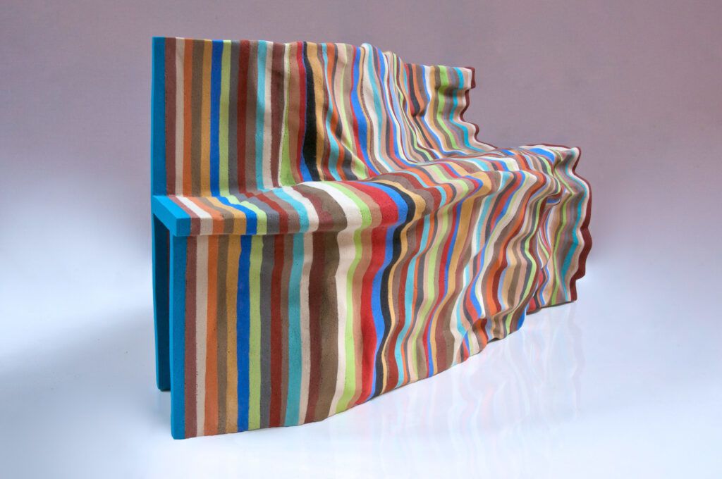 Art Furniture rainbow bench