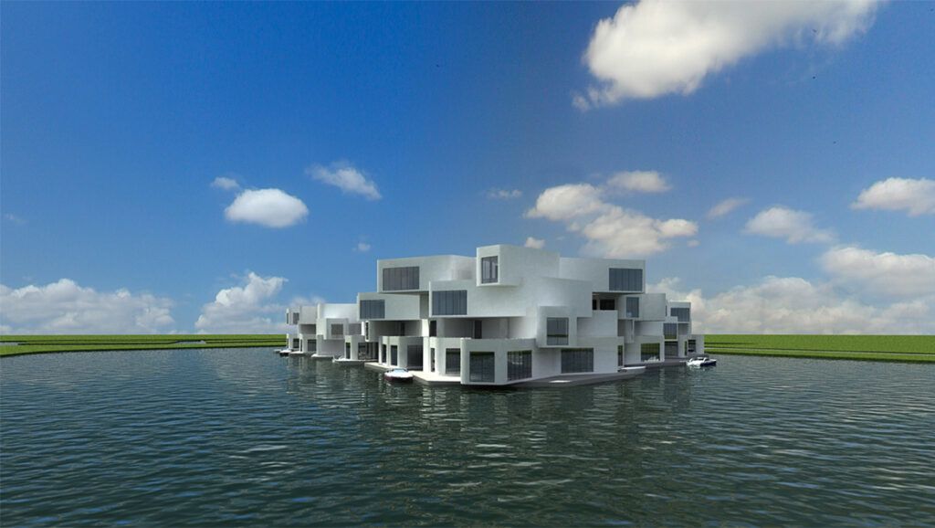 Citadel by Waterstudio NL floating apartments