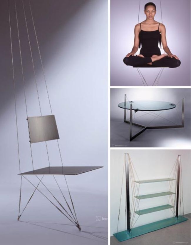 hanging wire furniture designs