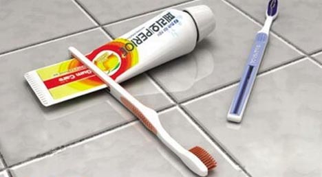 manual hard toothbrush invention