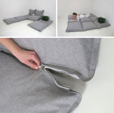 zip zip modular floor cushions