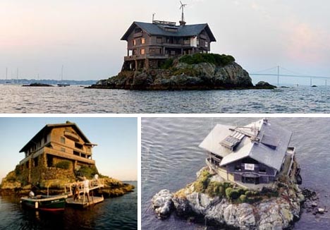 small island vacation house