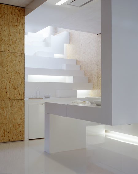 Unique modern staircase