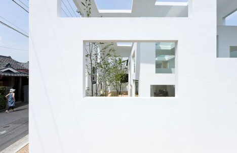 House N by Sou Fujimoto window