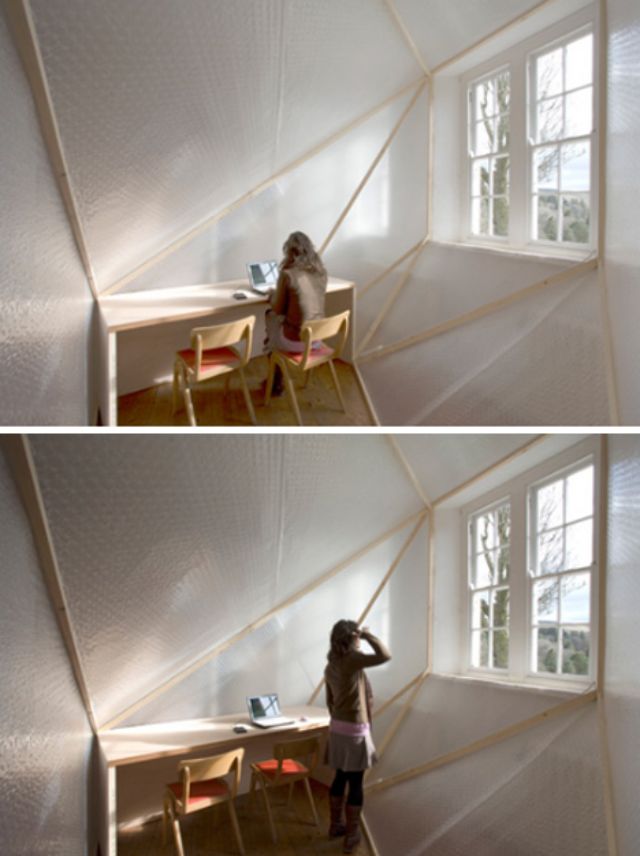 insulated modular home office pod