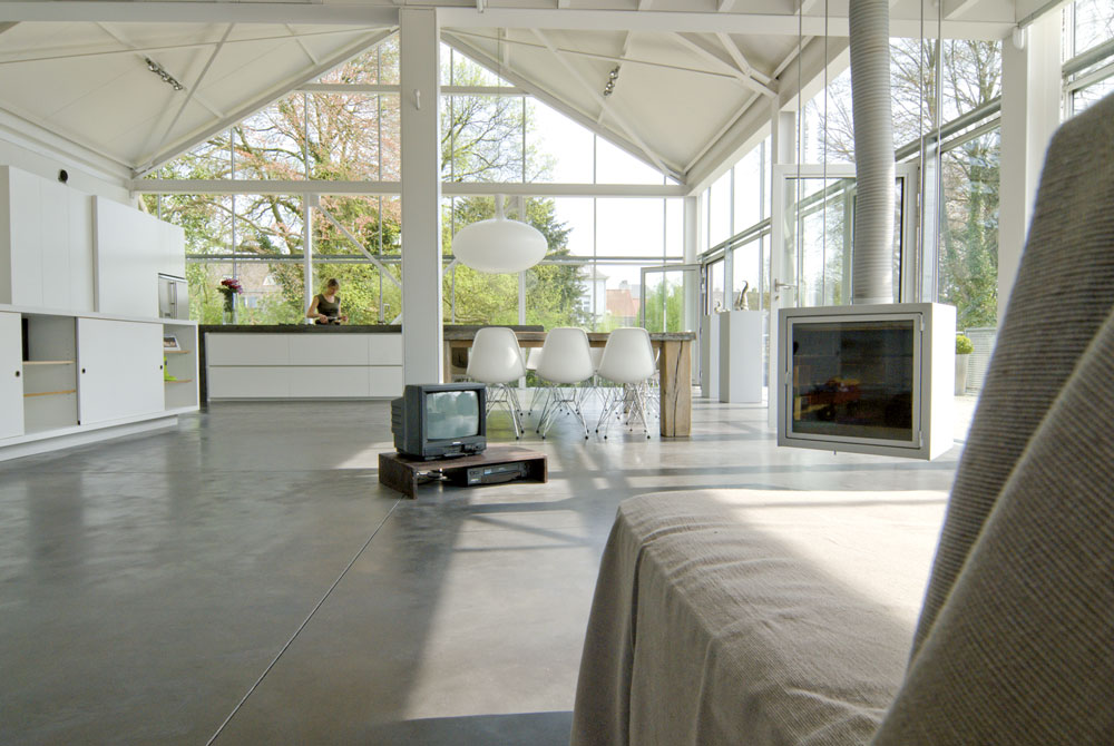 greenhouse home interior
