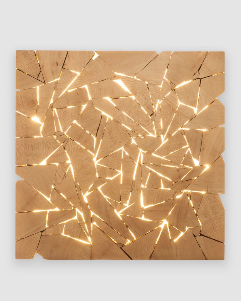 Brent Comber Illuminated Shattered Square