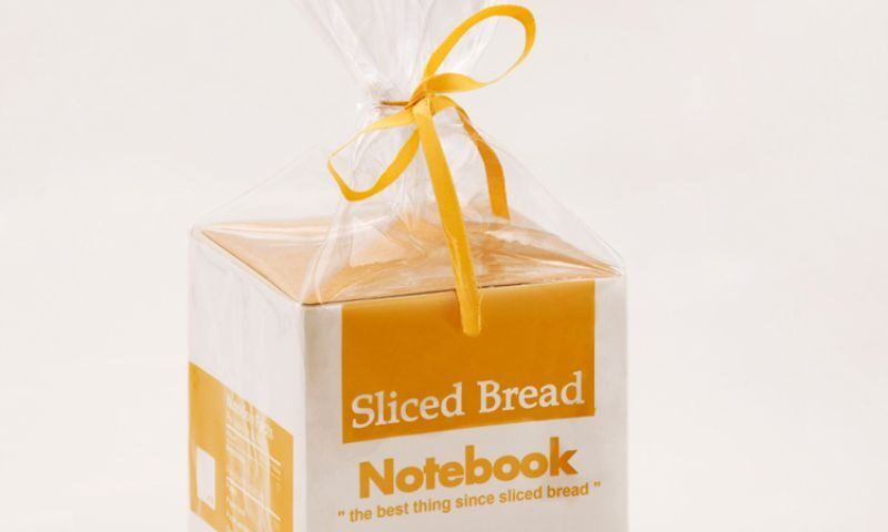 Sliced bread notebook