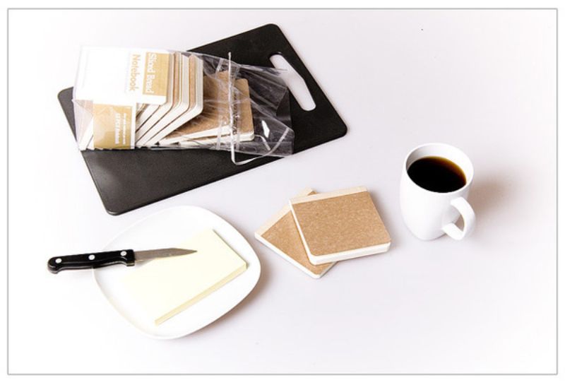 Sliced bread notebook product design