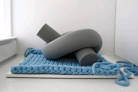 giant knit furniture idea