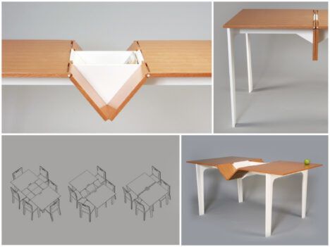Hostis transforming table design