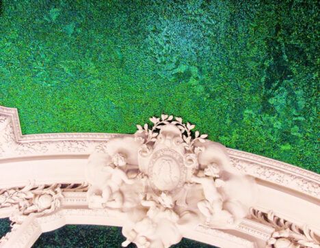 Jan Fabre Heaven of Delight beetle ceiling detail
