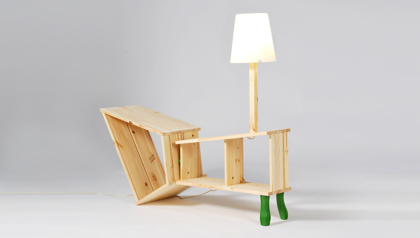Kenyon Yeh Un-Ikea furniture lamp creature
