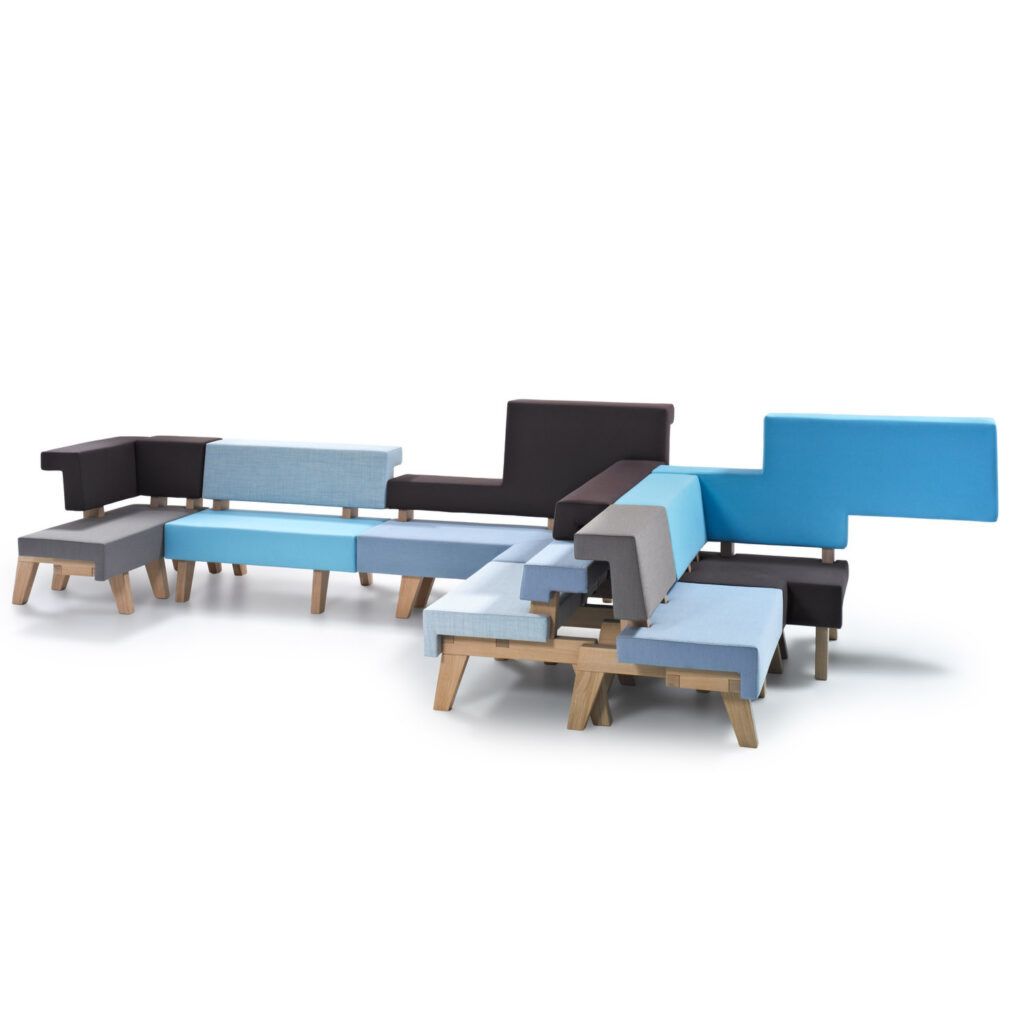 Work Sofa by Prooff in blue