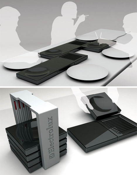 futuristic cookware concept design