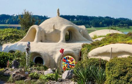 earth sheltered house