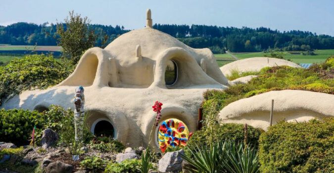 earth sheltered house