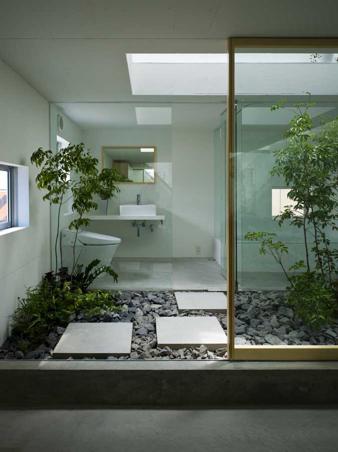 house in moriyama bathroom