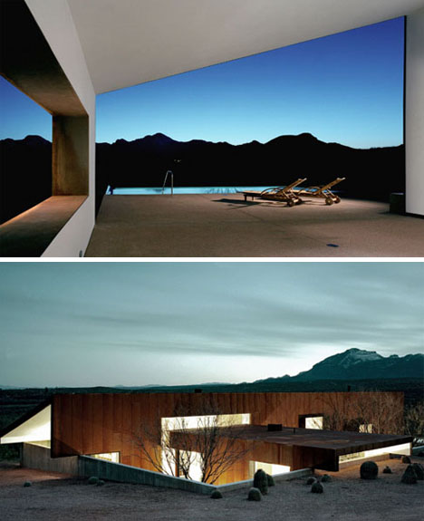 modern minimalist desert house