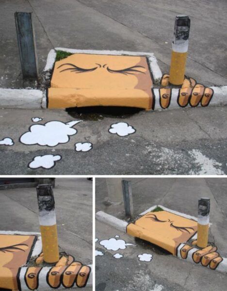 street art storm drains
