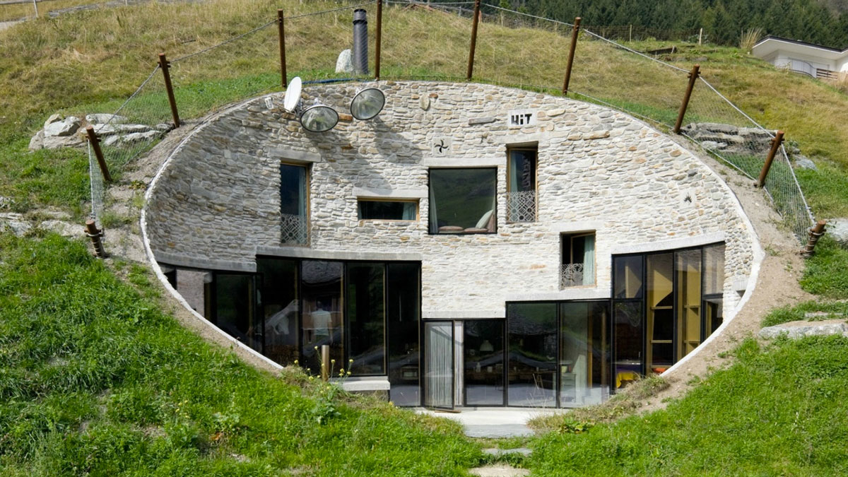 Ultimate Underground Mountain Home Designs Ideas on Dornob