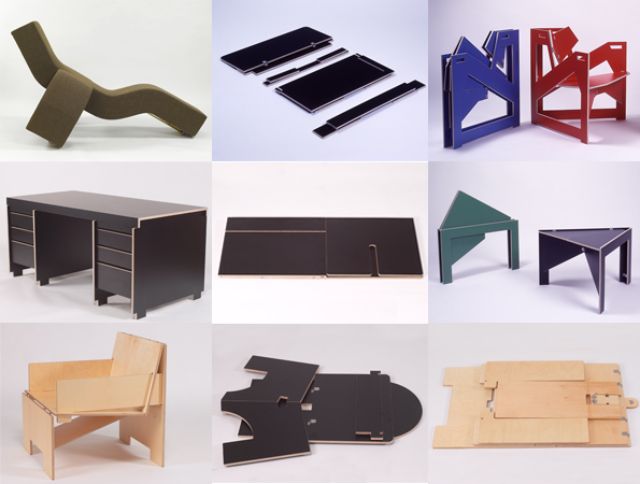 flat pack furniture collection