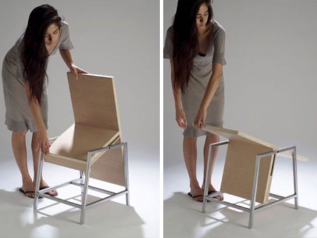 logerot flip table chair