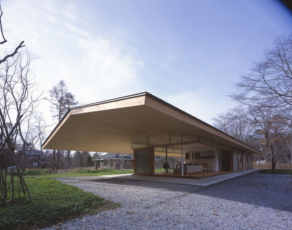 tezuka pitched roof house
