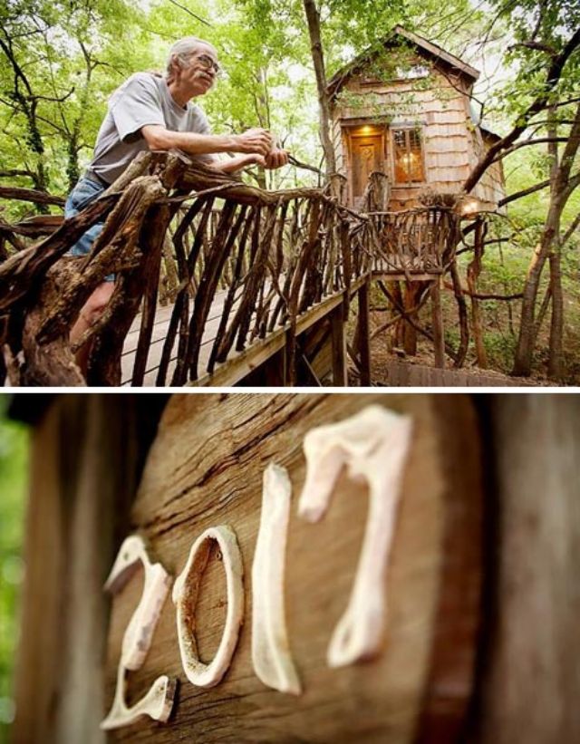 Dan Phillips Tree House recycled exterior