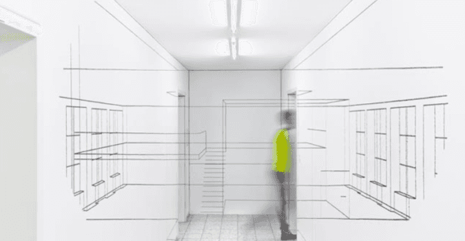Real life 3D wireframe