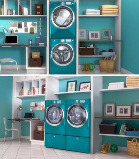 laundry room organization small spaces