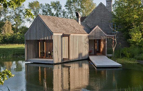 house with dock