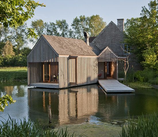 house with dock