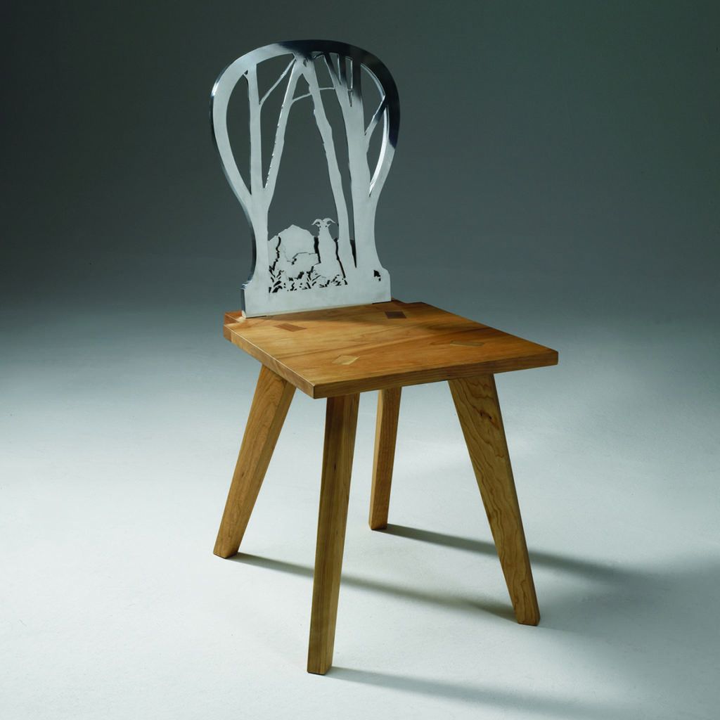 Weird chairs by Kranen Gille forest