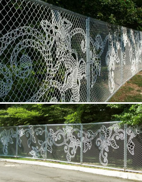 Decorative Wire Mesh Lace Fence