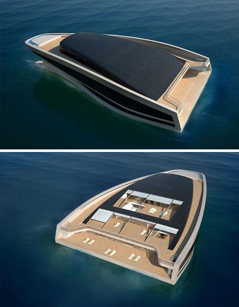 New Luxury Mega-Yacht: 10,000 Sf. Floating Super-Mansion 