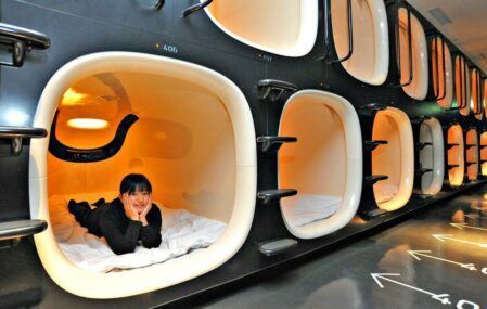 9hours capsule hotel japan