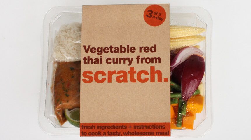 Scratch Packaging from the top