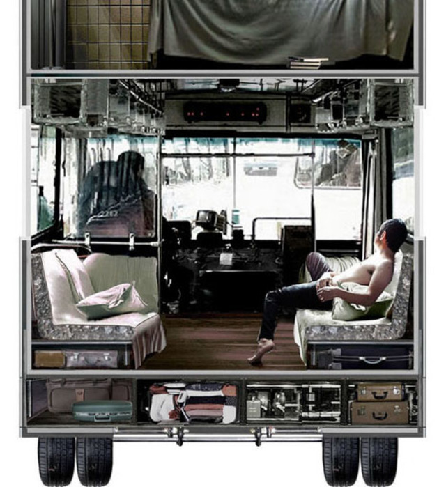 Bus as a mobile home