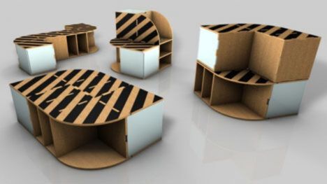 cardboard DIY box idea