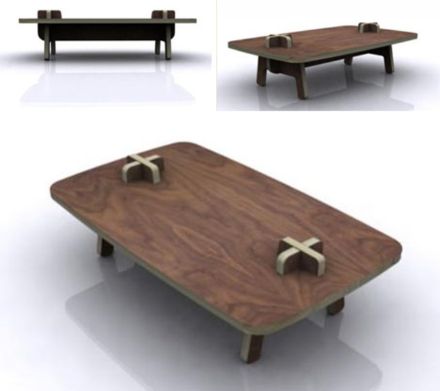 Plywood DIY table