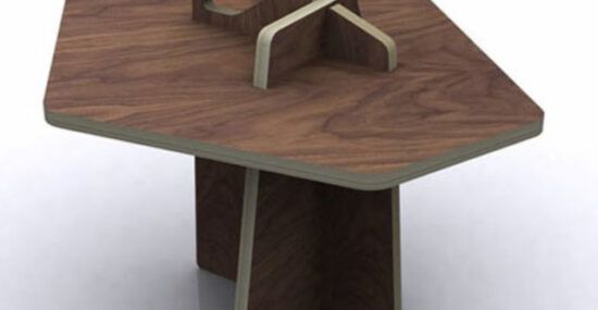 Plywood side table design